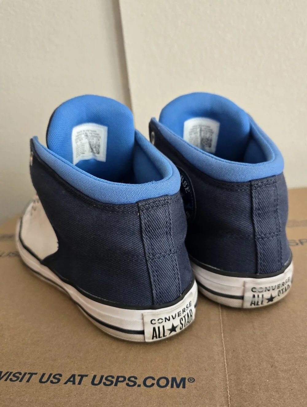 Chuck Taylor All Star Street High Top Casual Sneakers Men's 9 / Women's 11 - Picture 3 of 5